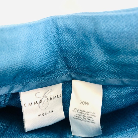 Vintage - Emma James | Linen Blend Trousers - Picture 7 of 7